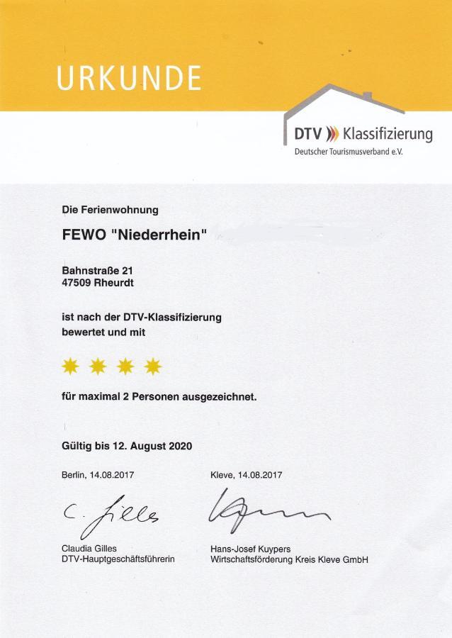 Ferienwohnung Niederrhein Rheurdt エクステリア 写真